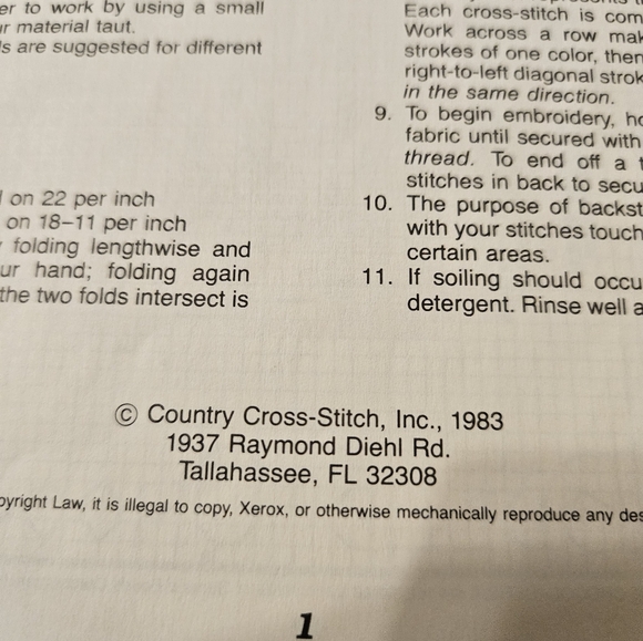 Country Store Cross Stitch Trademarks, Signs, Logos Vintage - Picture 6 of 6